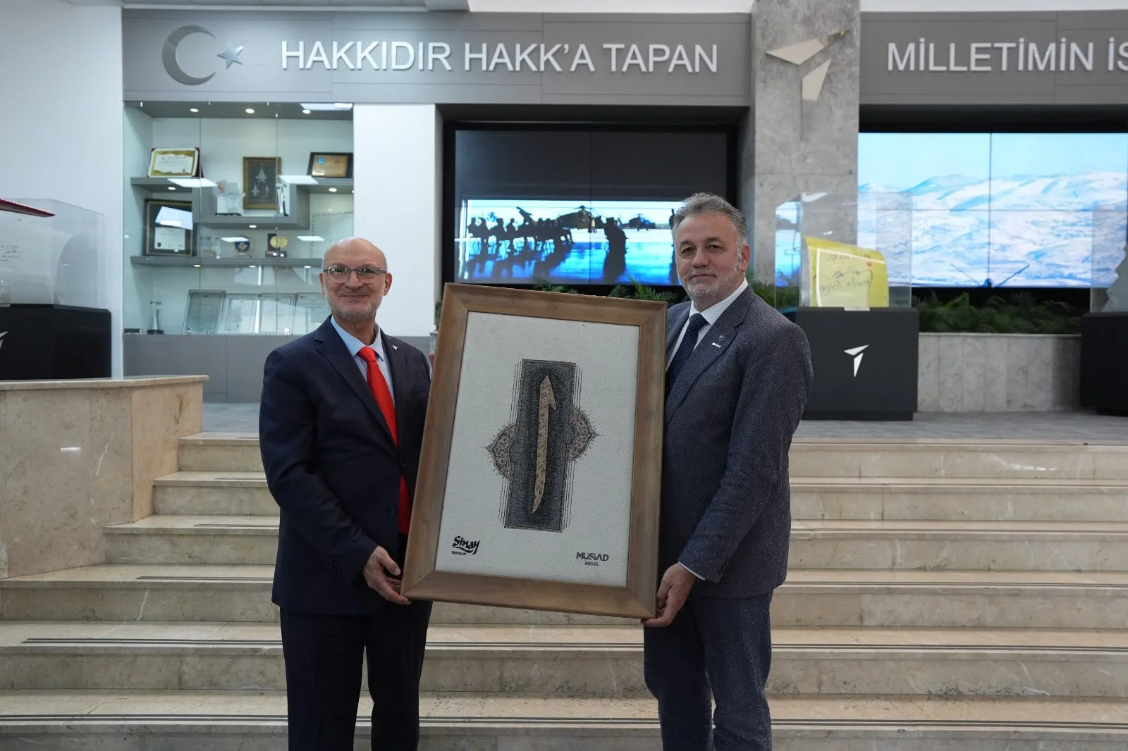 MÜSİAD İnegöl'den TUSAŞ’A teknoloji çıkarması MÜSİAD İnegöl'den TUSAŞ’A teknoloji çıkarması
