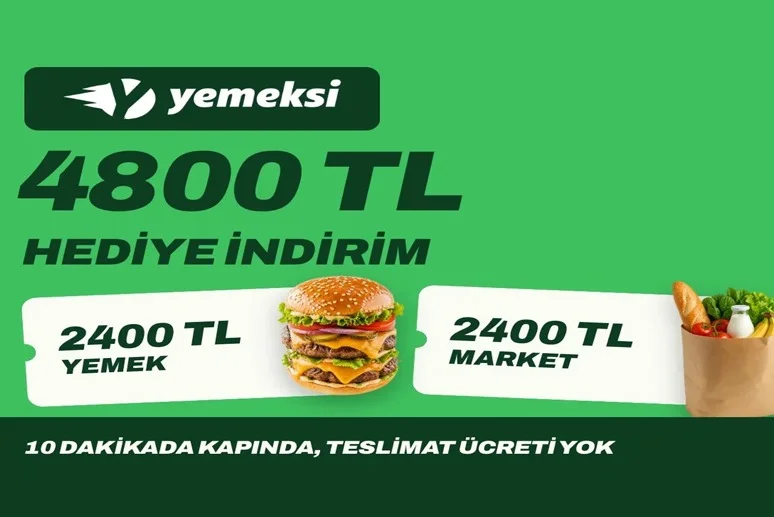 İnegöl'ün sevi̇len markaları Yemeksi̇'ye özel i̇ndi̇ri̇m yapıyor! Yemeksi̇ uygulamasını hemen i̇ndi̇ri̇n