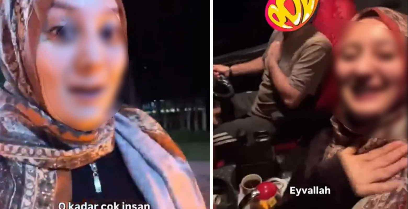 Otostopla tıra binen kadına tepki yağdı! Sözleri gündem oldu
