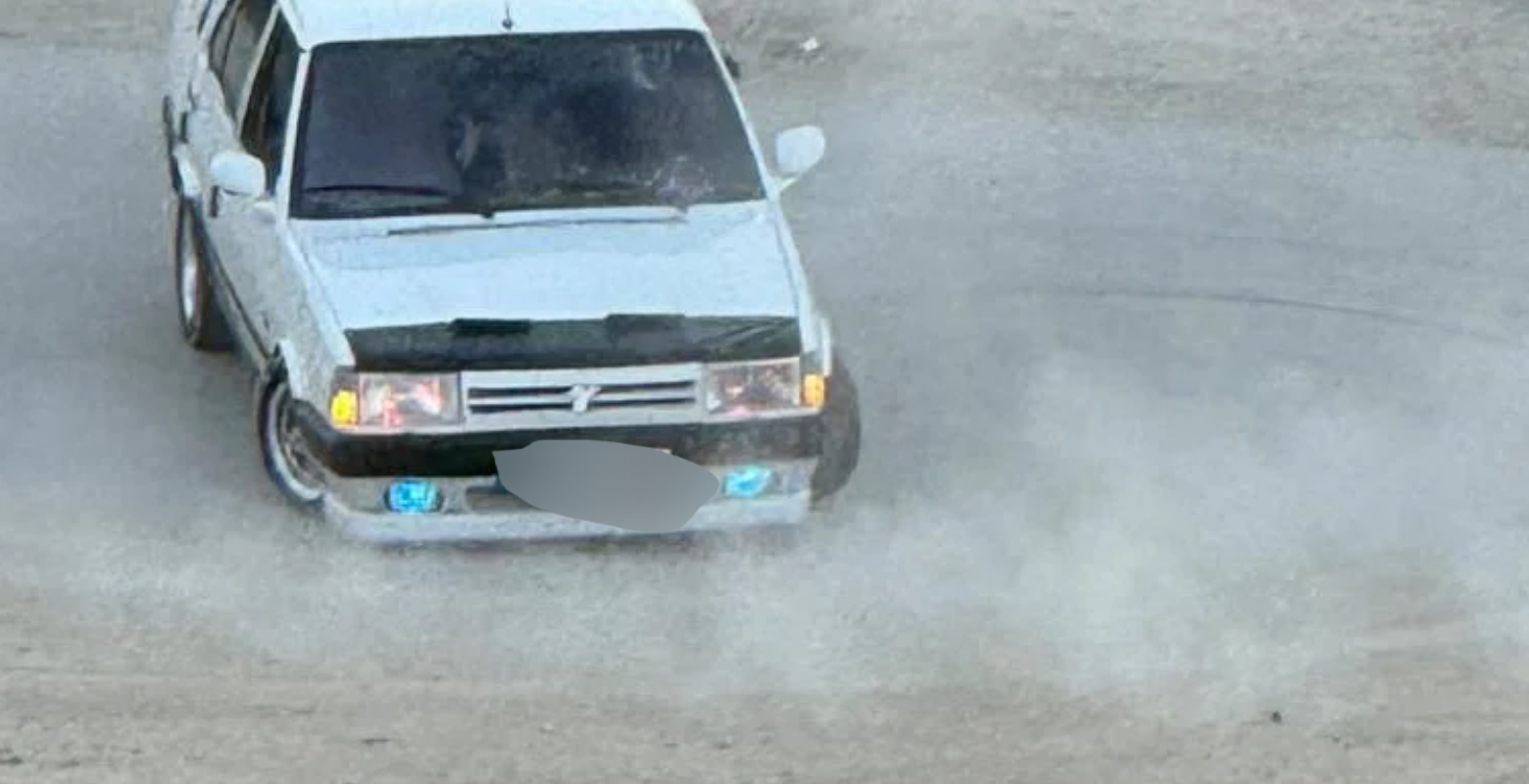 Boş alanda drift yaptı! Cezası ağır oldu