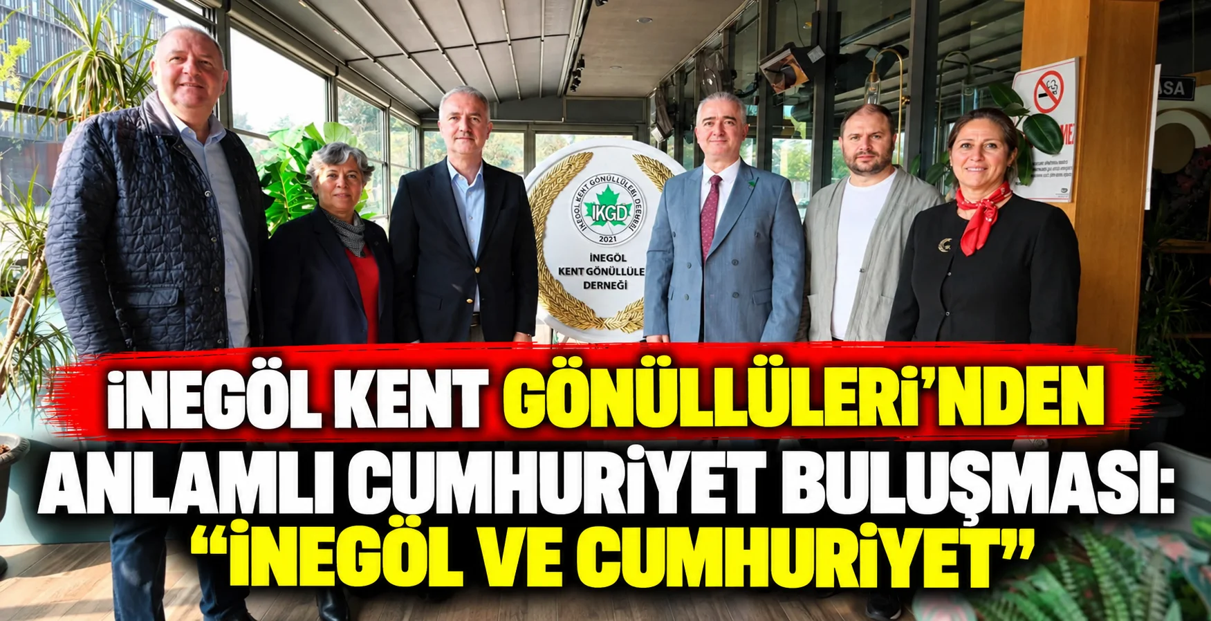 İnegöl Kent Gönüllüleri'nden Anlamlı Cumhuriyet Buluşması: “İnegöl Ve Cumhuriyet”